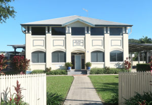 The current Administration Building (previously Mercy Convent)